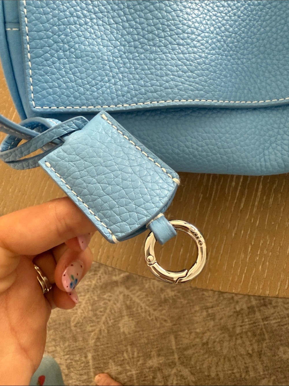 Polo Play Barrel Leather Duffel Bag - Picture 8 of 11